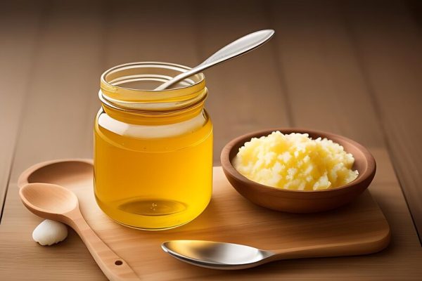 [freepicdownloader.com]-jar-honey-with-spoon-bowl-butter-medium